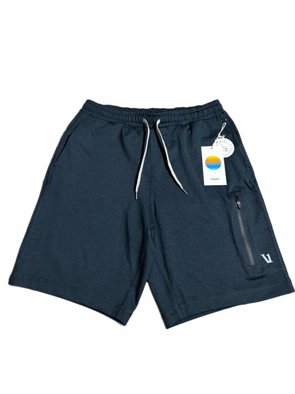 NWT Vuori Sunday Performance Short *8”(Ink Heather) Size Small